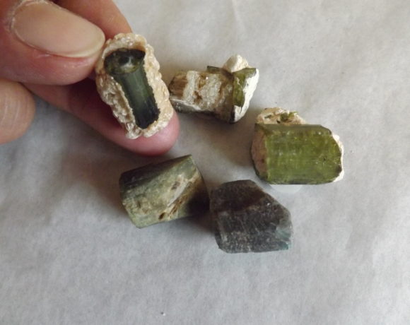 Tormalina verde o verdelite
