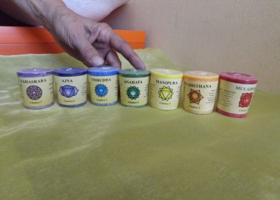 Candele per i chakra Candele per i chakra