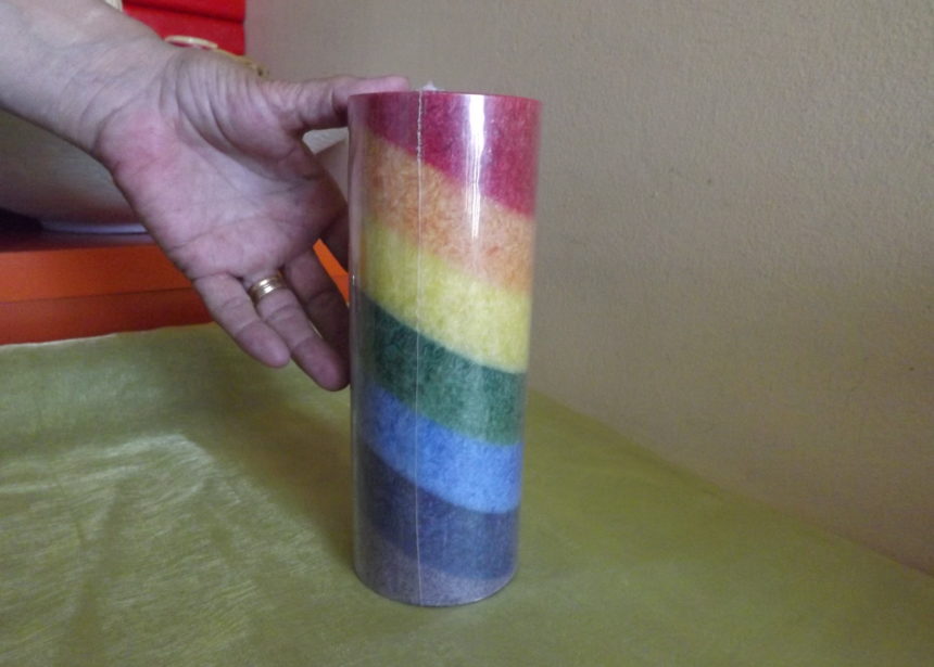 Candela dei 7 chakra